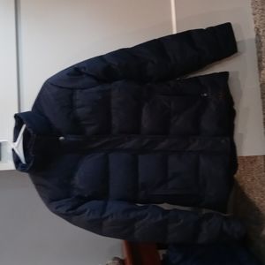 Stio Navy Blue Goose Down Coat